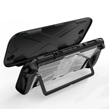 TPU+PC Funda Mango Ergonómico Cubierta A Prueba De Golpes Funda Portátil Para Consolas De Juego Contra Caídas Antidesliz
