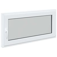 ventana de sotano oscilante y abatible risor 120 x 60 cm vidaxl