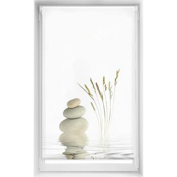 Estor Estampado Easyfix - Estor Sin Herramientas Tamaño 90x150 - Estor Sin Taladro Color Serenidad | Blindecor