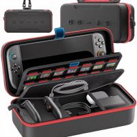 bolsa de almacenamiento grande a prueba de aranazos y resistente al agua para nintendo switch 2switch original y switch