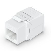 acoplador ubiquiti uacc-keystone-coupler-c6 cat6 pack 12 unidades policarbonato blanco