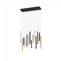 lampara colgante led cala ii 14x6w
