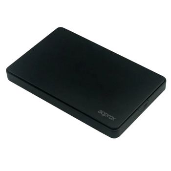 Approx APPHDD200B Caja Externa para Disco Duro 2.5'' SATA USB 2.0 Screwless Negra