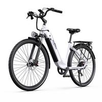 bicicleta electrica urbana onesport ot05pro 275 motor de 36 v y 250 w con sensor de par bateria de 225 ah