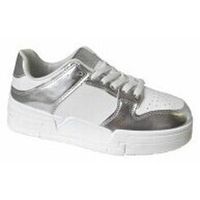 zapateos zapatos de tacon zapatilla court combinada metal para mujer