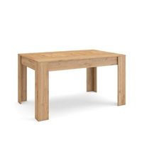 mesa comedor mesa fija cocina y salon 140x90x76 cm para 6 comensales muebles comedor estilo moderno roble
