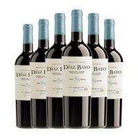 diaz bayo vino tinto nuestro ribera roble 75 cl 14 vol pack de 6 unidades