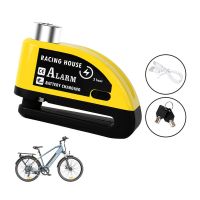 bloqueo de freno de disco de alarma para bicicleta tipo-c recargable con bateria de gran capacidad resistente al agua