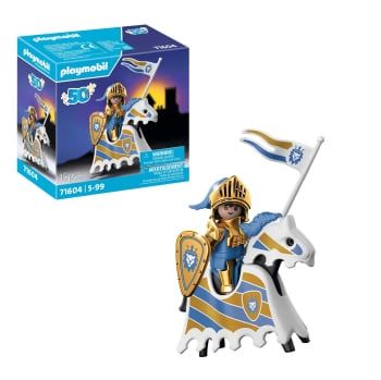 PLAYMOBIL Caballero medieval aniversario, Juego de figuras +5 años - 71604
