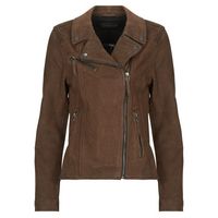 oakwood cazadora de cuero clips para mujer