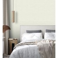 papel pintado vinilico ecologico efecto fibra vegetal con textura en relieve - graham hall 679778 de gaulan - rollo de 10 m x 053 m