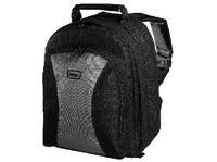 mochila - hama track pack ii 140 polytex cinco separadores interiores negro