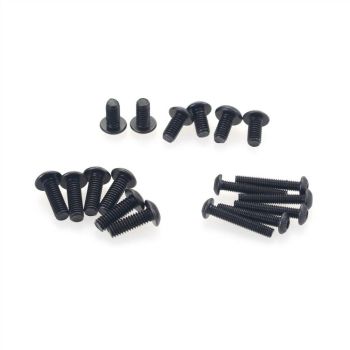 18PCS ZD Racing 8079 Tornillo con cabeza de botón M3 M4 para 9116 08427 1/8 Piezas de repuesto para coche RC