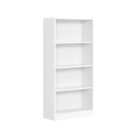 libreria de 4 pisos con estantes ajustables