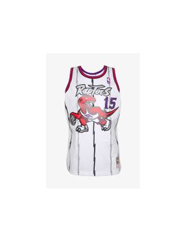 Camiseta Baloncesto Mitchell & Ness Toronto Raptors Vince Carter Blanco Hombre