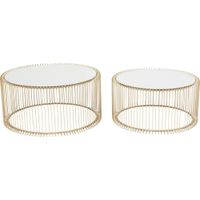 mesa centro laton 2set