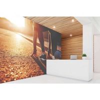 fotomural vinilo running salida de carrera 350 x 250 cm