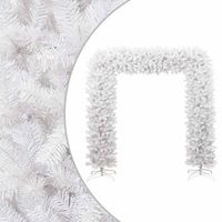 arbol de navidad en arco blanco 240 cm vidaxl