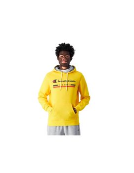 Sudadera Champion Hooded Sweatshirt Hombre Lmn/Noxm