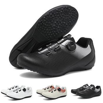 Zapatillas de Ciclismo sin Bloqueo para Bicicleta de Montaña y Carretera, sin Placas, para Pedales Planos, para Hombre y Mujer