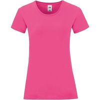 fruit of the loom camiseta iconic 150 para mujer