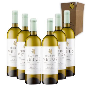 Flor De Vetus Verdejo - Pack 6 Botellas 75 Cl - 0,0% Vol.
