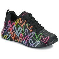 skechers zapatillas uno lite goldcrown - heart of hearts para mujer