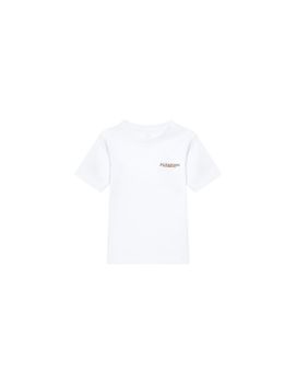 Camiseta Jack and Jones Jorboston Photo w Neck Infantil Bright White