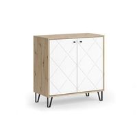 aparador nizza 802 x 826 cm con 2 puertas vicco
