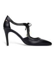 martinelli para mujer 1489-3498ka zapatos de piel thelma negro 39 8 a 10cm cordones casual fiesta clasico