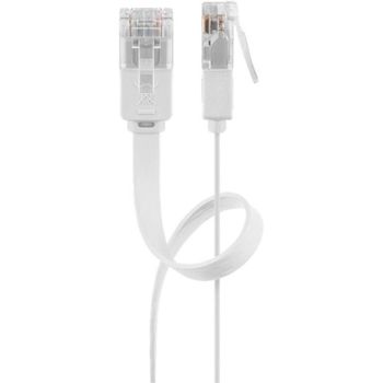 Cable de red Goobay 95157 15 m Cat6 U/UTP RJ-45 Blanco