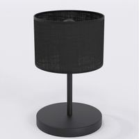 lampara de mesa nar negro