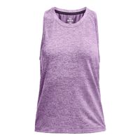 under armour seamless stride camiseta de running mujeres-lila
