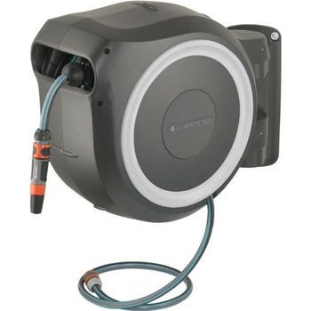 Enrollador De Manguera Automático De Pared Rollup M / L 25 M Gardena