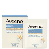 aveeno soothing bath soak 8 x 42g