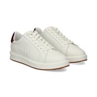 lauren ralph lauren zapatillas mujer - blanco talla 8
