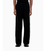 ea7 para hombre 7m001509af12660 pantalon logo series negro xl casual algodon