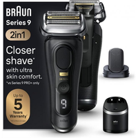 braun series 9 pro 9590cc wet  dry maquina de afeitar de laminas recortadora negro