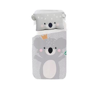 Juego de funda nórdica infantil koala koala - gris - cama90 (160x270)