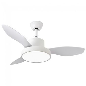 Ventilador de techo led hayate mini cct (24w)