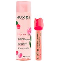 nuxe very rose lipcare  cleansing water bundle
