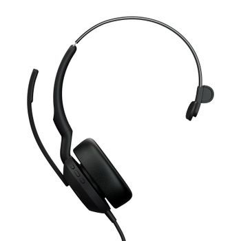 Auriculares Jabra Evolve2 50 con cable USB-C Cancelación de Ruido Active Micrófono Oficina Negro