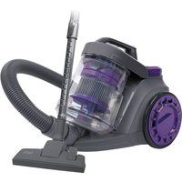russell hobbs rhcv3511 cylinder bagless vacuum cleaner - purple  grey purple