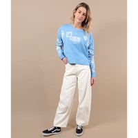 oxbow camiseta manga larga tee-shirt manches longues random para mujer