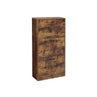zapatero de madera de 3 pisos