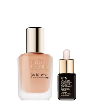 Estee Lauder Double Wear Stay-in-Place Makeup & Advanced Night Repair Serum Bundle (Various Shades) - Dusk