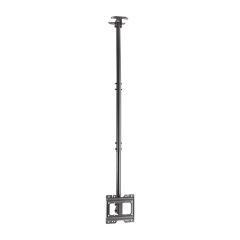 AISENS SOPORTE DE TECHO GIRATORIO, INCLINABLE, EXTENSIBLE PARA MONITOR/TV 50KG DE 23-43, NEGRO