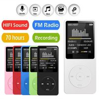 reproductor de mp3 portatil grabacion recargable medios de conduccion de ruido juego de musica deportiva de bolsillo sin perdidas con microfono walkman machine