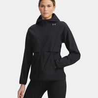 under armour velociti storm  chaqueta para correr mujeres - negro plateado