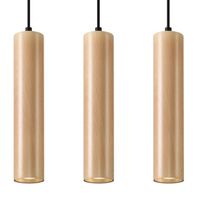 lampara colgante zori 3 luces madera natural